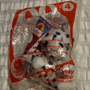 McDonald's Happy Meal Dalmatian Toy - Black and White